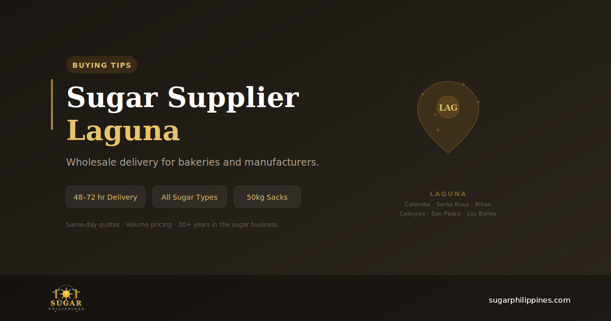 Sugar Supplier Laguna
