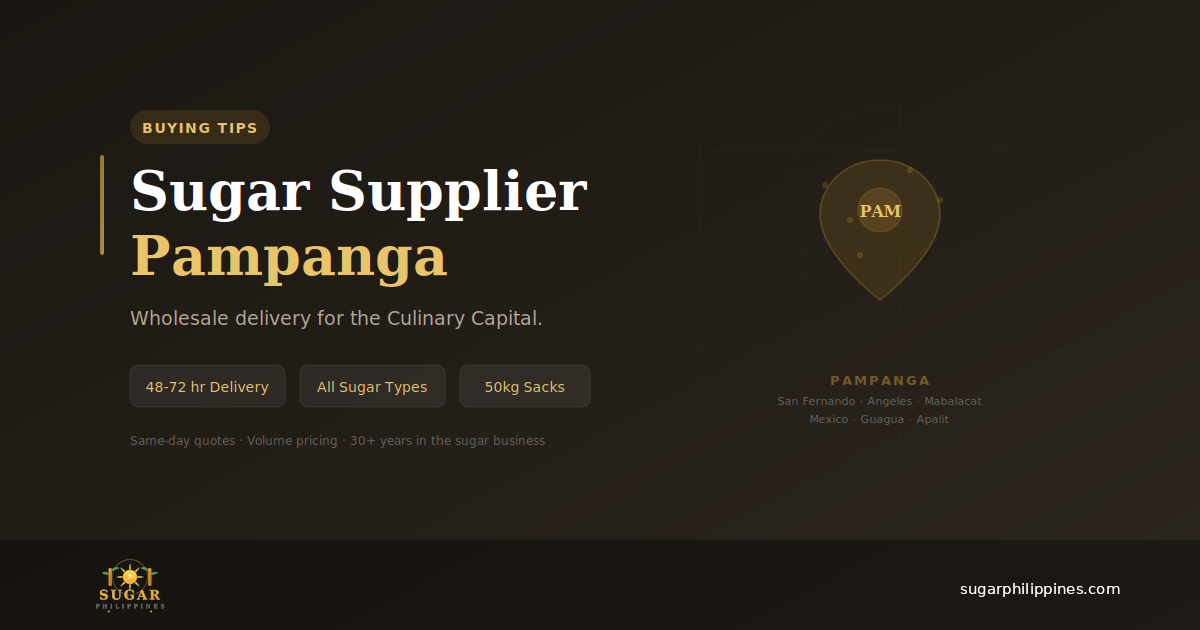 Sugar Supplier Pampanga